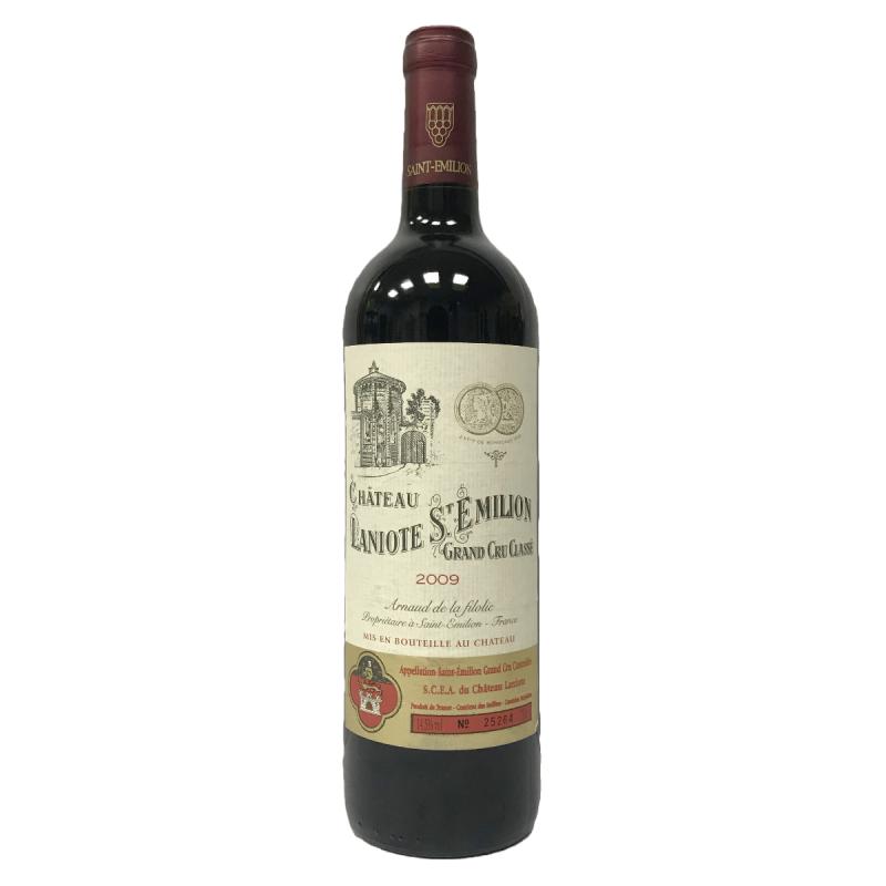 法國進(jìn)口 Chateau Laniote 蘭尼特酒莊 紅葡萄酒 圣艾米論 2009年