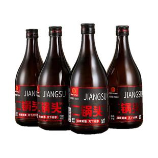 二锅头白酒42度52度整箱4瓶750ml大容量浓香型纯粮食白酒整箱