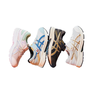 亚瑟士童鞋男童秋季新款儿童透气运动鞋女童减震防滑专业跑步鞋子