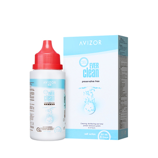 【自营】AVIZOR优卓优可伶双氧水护理液60ml*4角膜塑RGP硬性OK镜