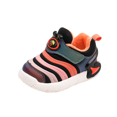 宝宝冬季加绒保暖二棉鞋学步鞋子