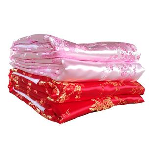 复古被套杭州丝绸软缎被面老式包边被罩古典中国民族风段子结婚用