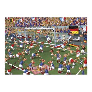 现货包邮 奥地利Piatnik进口益智卡通拼图5373疯狂足球1000片