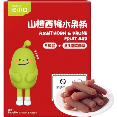 英氏山楂水果条无添加白砂糖