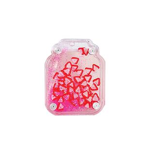 异形流沙咕卡砖麻将卡砖透明亚力克咕卡砖块冰块儿童女孩带磁吸明星周边相框估卡砖便宜超值diy小挂件摆件