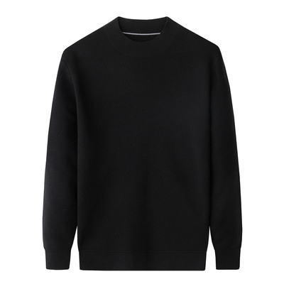 瑞莱夫可机洗羊毛打底针织衫男士