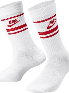 Nike耐克袜子软底运动袜男女高筒袜新款针织棉袜防滑休闲袜DX5089