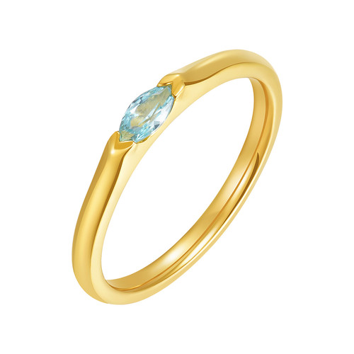 小金喜甜系玩家5G黄金戒指 足金金芒绮戒经典镶嵌指环AFM0452