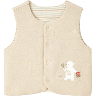 【商场同款】英氏儿童背心春秋保暖宝宝校服神器冬季内搭婴儿马甲