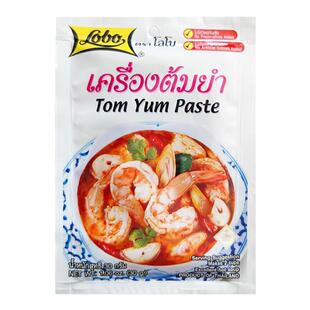 乐煲冬阴功汤料泰国进口lobo乐堡泰式冬阴功火锅底料东冬荫功酱料