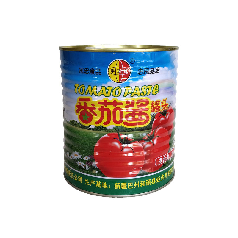 番茄酱西红柿酱纯酱铁罐3000g