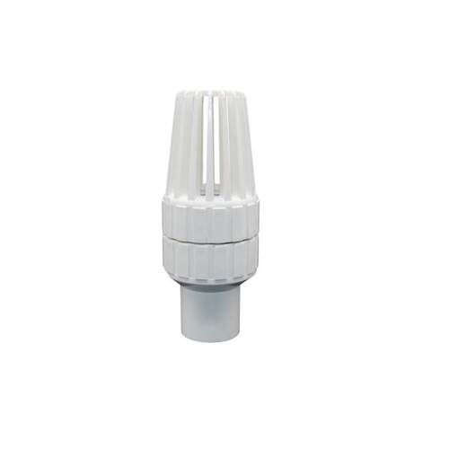 PVC水管底阀32 40 50 63 75 90 110 160 200抽水泵花篮底阀 塑料