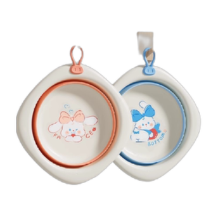 包邮】爱贝迪拉婴儿可折叠洗脸盆儿童洗屁屁股新生儿小盆子