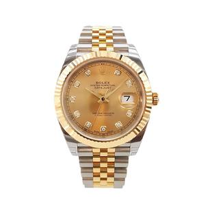 【自营】中古99新Rolex劳力士日志型黄金41自动机械手表男126333