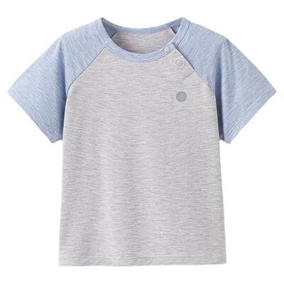 夏季薄款竹丽尔宝宝家居服套装