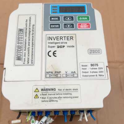 议价可维修JSCC精研变频器B075380V0.75KW拆机件