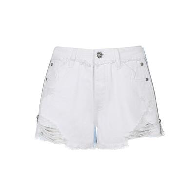 FRAILSTATE基础毛边牛仔短裤