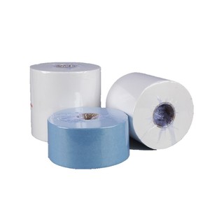 无尘纸工业擦拭纸不掉毛除尘纸吸油吸水无尘布白色蓝色大卷无纺布