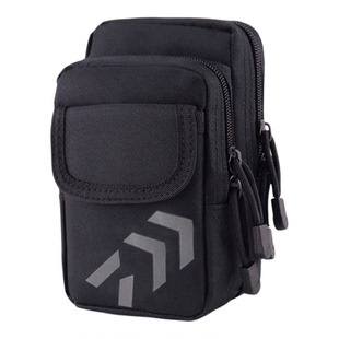日本达瓦钓鱼包路亚饵包渔具海钓工具防水骑行旅行腰包手机包小包
