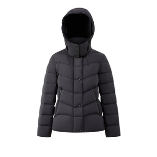 【90%鹅绒】PRICH时尚连帽收腰羽绒服冬季新款休闲轻盈短款女