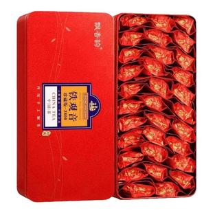 安溪新秋茶兰花香特级铁观音茶叶高品质500g清香型小泡礼盒装