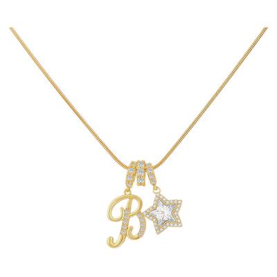 多巴胺少女闺蜜礼物字母项链定制