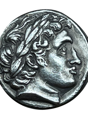 希腊古币饰品阿波罗狮子座守护神