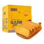 法式奶香面包干片早餐饼干香酥烤馍片零食大全各种美食整箱小包装