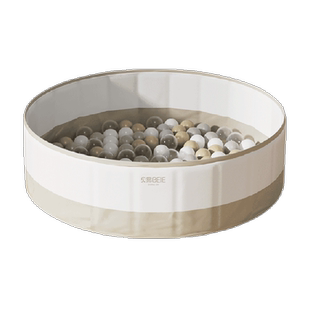 贝易儿童海洋球池室内宝宝玩具无味彩色塑料波波球婴儿彩色塑料球