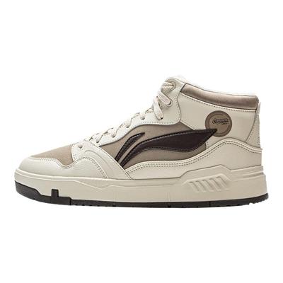 李宁加绒板鞋男COMMON80sMID