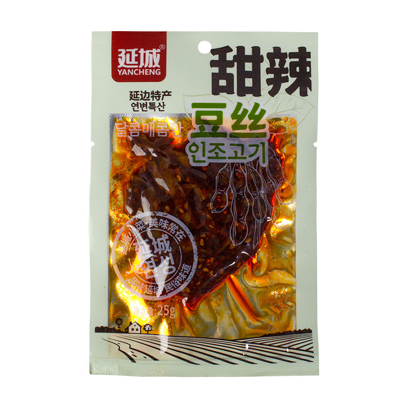 延边特产延城小菜甜辣豆丝