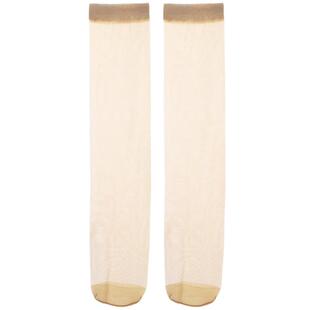 中筒丝袜女长筒袜夏季薄款中筒袜黑色袜子天鹅绒小腿丝袜肉色肤色