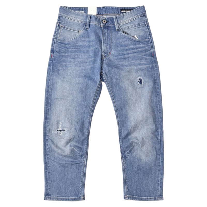ABLE,JEANS八分裤春夏男牛仔裤