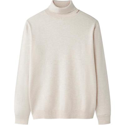 海澜之家修身高领长袖保暖羊毛衫