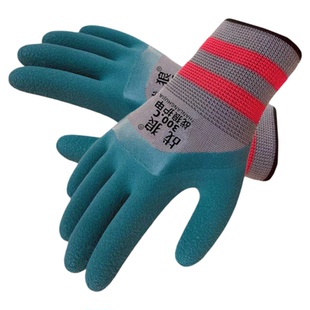 战狼手套劳保耐磨耐用轮胎橡胶发泡建筑机械工地透气钢筋防滑手套