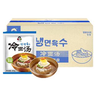 小伙子冷面汤汁300g*40袋 韩式冷面汤调料酸甜爽口朝鲜平壤冷面汤