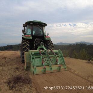 定制农田碎石机源头工厂平整土地拆迁地块复垦荒地粉碎石头机