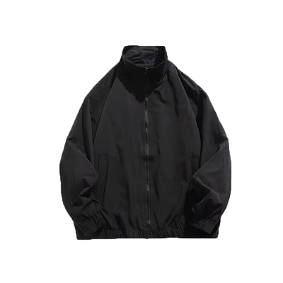 美式冲锋衣外套女高级感oversize
