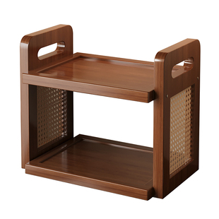 桌面置物架多层小型杯架餐桌台面杯子收纳架水杯咖啡杯茶具整理架