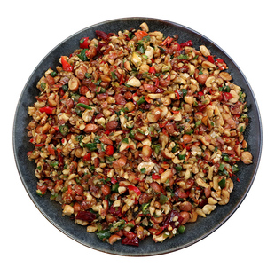 【勺子哥-炒花生碎250g】干辣椒炒花生米花生仁 徐州邳州新沂特产