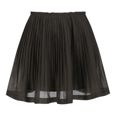 26早春新款百褶中长半身裙