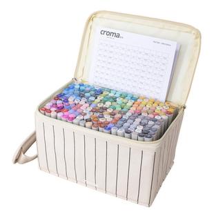 歌马croma软头马克笔套装入门版学生动漫肤色服装设计专用酒精油性绘画笔墨水可补充漫画美术手绘硬头画笔