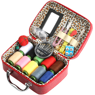 针线盒结婚嫁妆针线套装家用针线包实用高质量高档收纳盒缝补便携