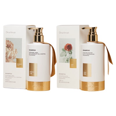 独特艾琳控油蓬松洗发露去油去屑香氛洗发水烫染修护发素洗护套组