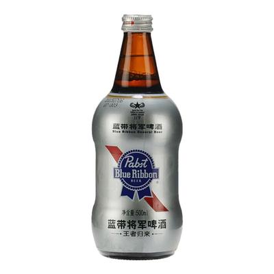 蓝带500ml12瓶整箱啤酒