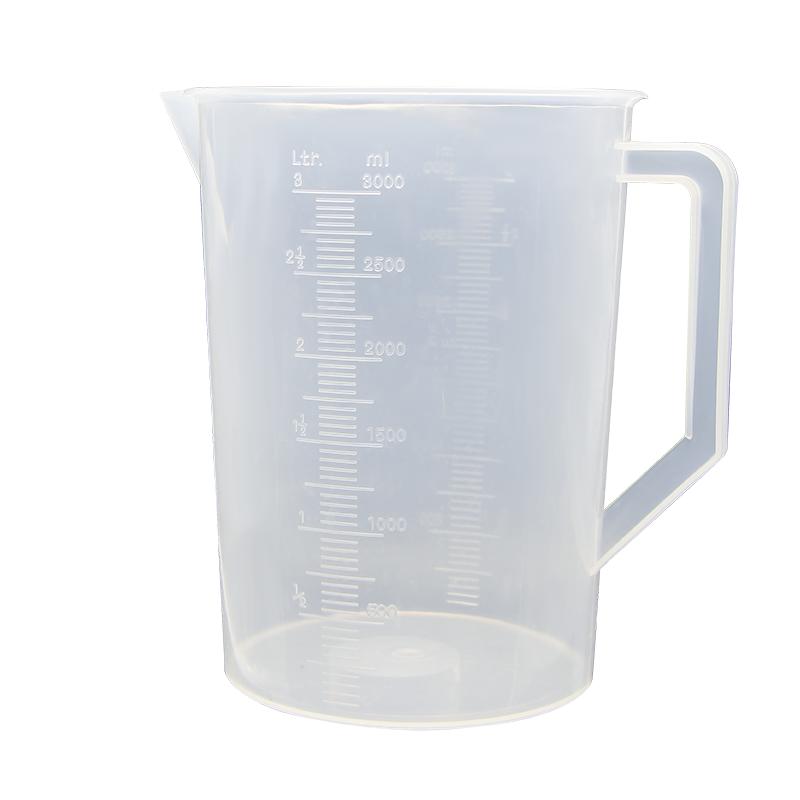 塑料烧杯实验器材5 10 25 50 100 250 500 1000 2000 3000 5000 ml 实验室用化学