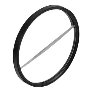 摄影前景虚化分割屈光棱镜裂焦滤镜半月镜半片放大镜单反配件