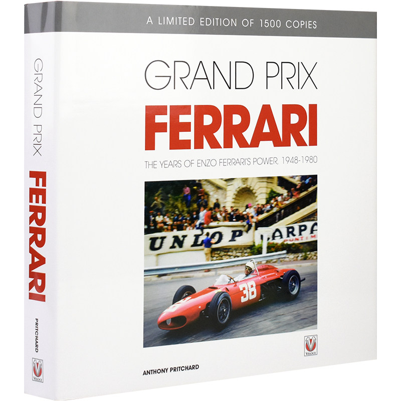 Grand Prix Ferrari 法拉利赛车大奖赛发展史 1500册限量版 英文原版百科科普书 进口儿童英语图书