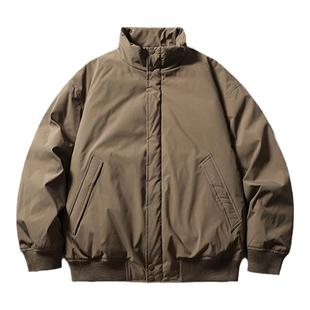 纯色简约立领羽绒服夹克冬季男生2025新款轻薄外套上衣加厚保暖