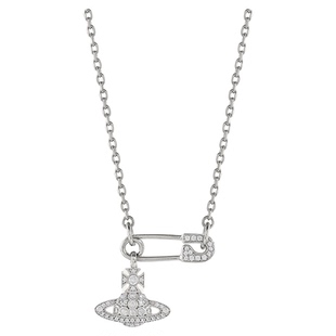 Vivireer Waetwssd 西太后土星别针项链高级感轻奢小众简约锁骨链